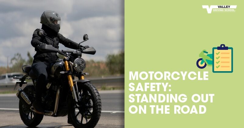 Blog Post Motorcycle Safety Standing Out on the Road