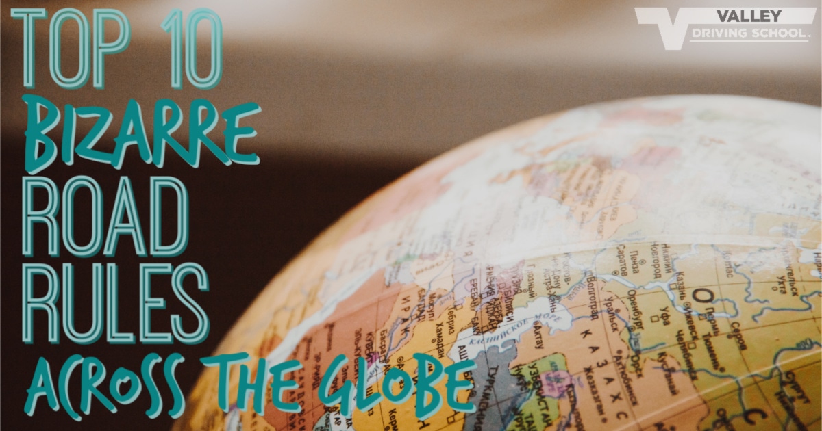 Blog Top 10 Bizarre Road Rules header