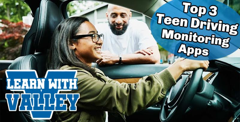 Blog Top 3 Teen Driving Monitoring Apps Header