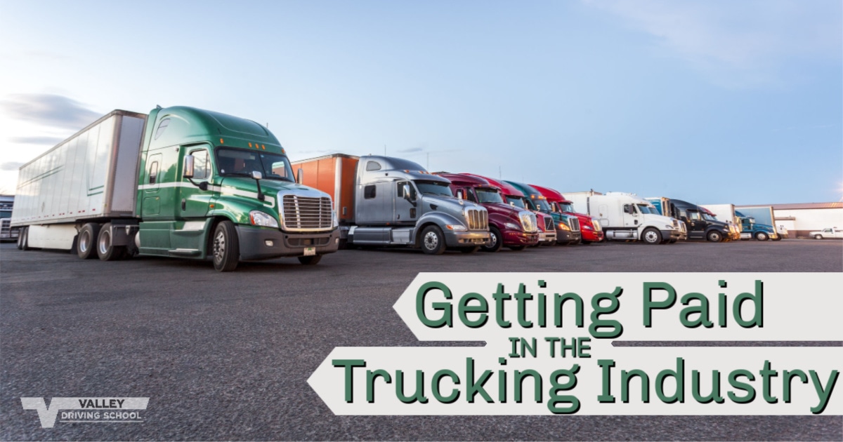 Blog Getting Paid in the Trucking Industry header