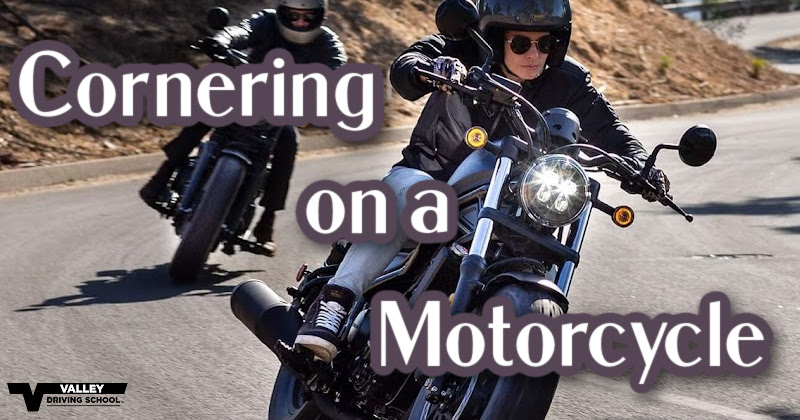 Cornering on a MC
