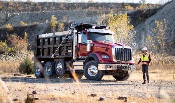 Class 3 Dump Truck no trailer Valley Driving