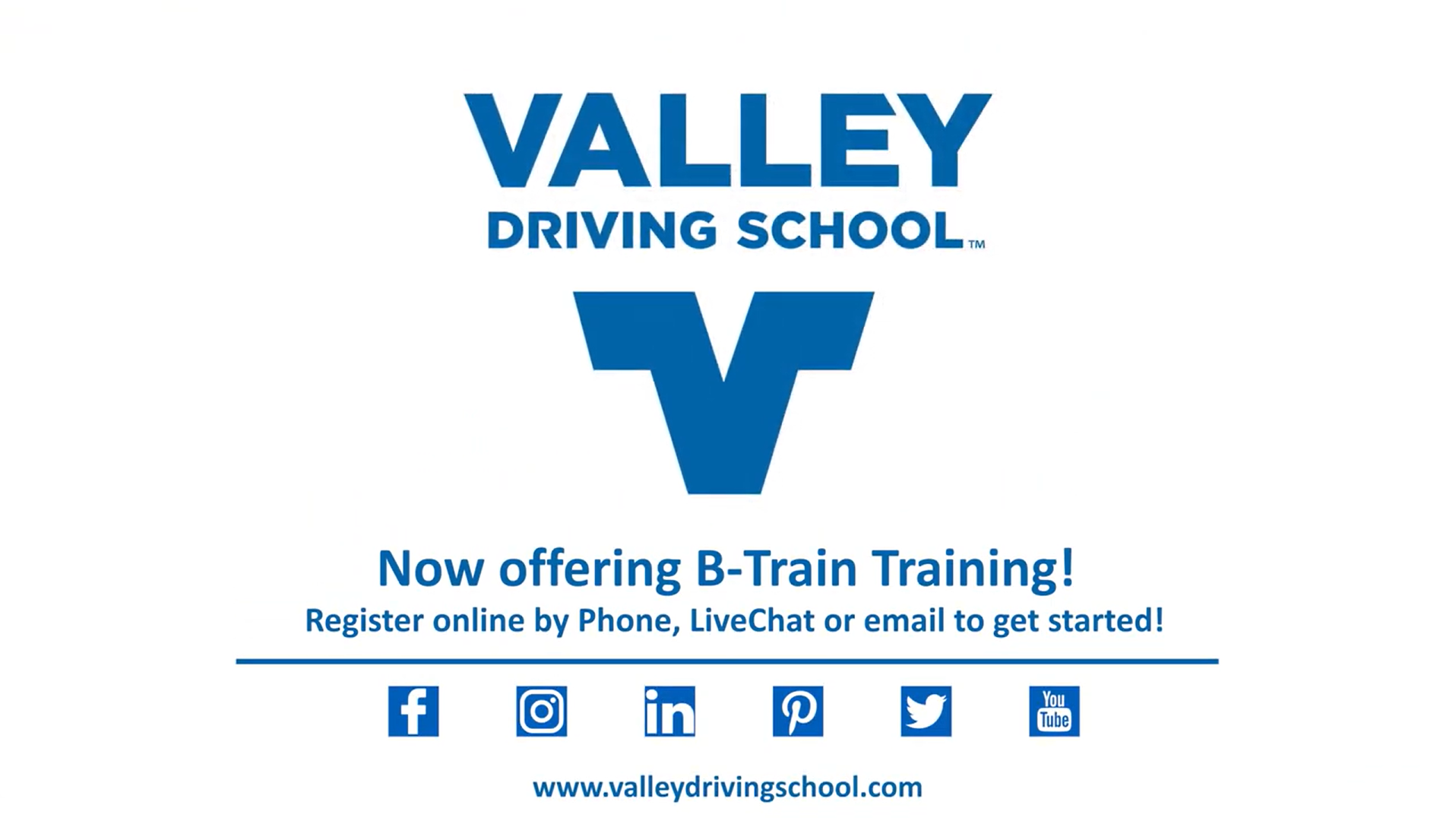 B Train Training Video Thumbnail Valley Driving School