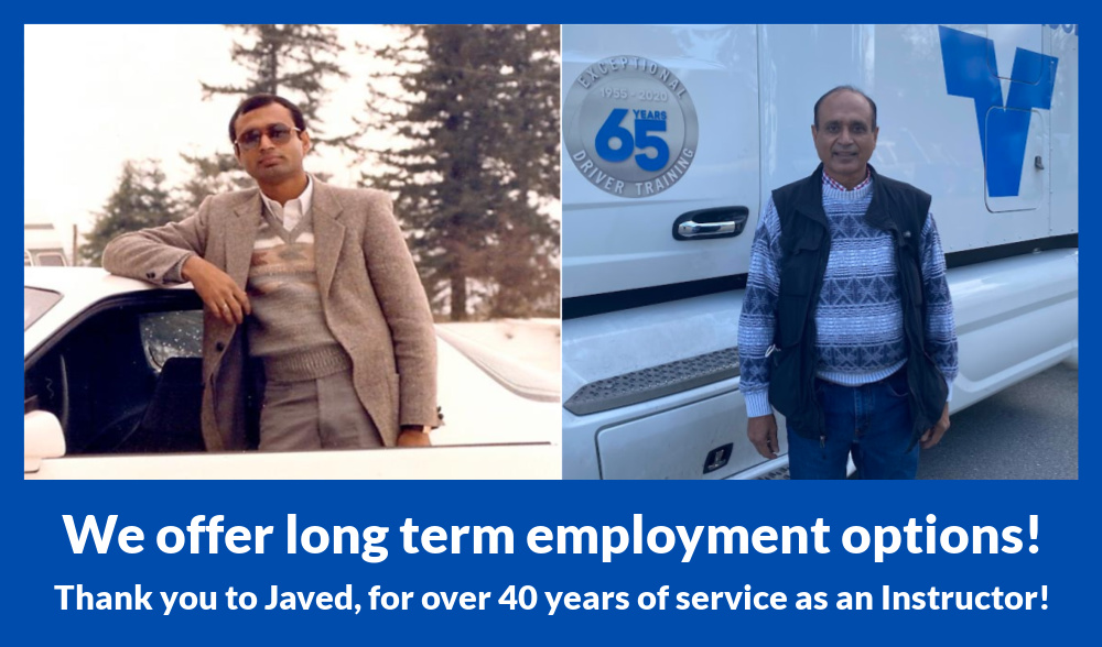 a split screen image of a man showing him 40 years ago and current.